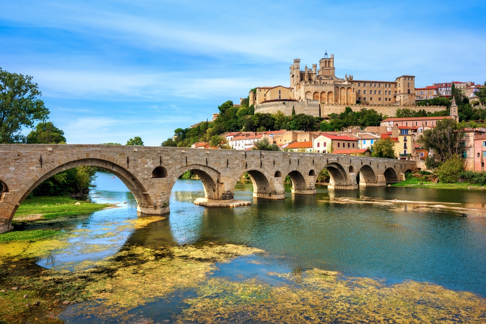Béziers e le chiuse di Fonseranes