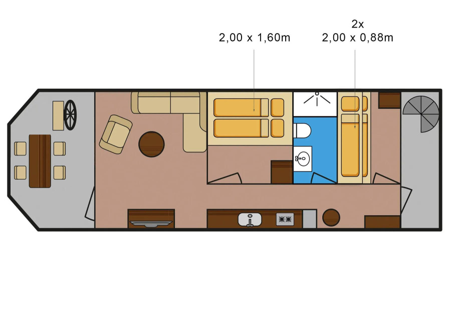 Photo #19 - YachtSuite2.1 - 4 Personen (Malchow) in Mirow - 292