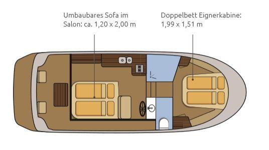 BeneteauSwift Trawler 30 (Südwind)  - 18