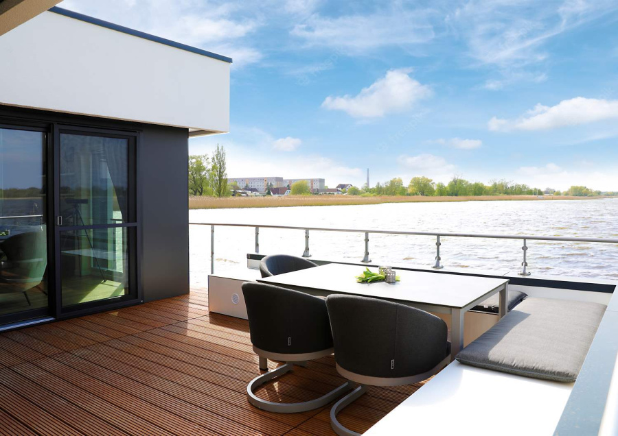 Photo #15 - FLOATING85-2 (Hausboot Bernstein Suite) in Ribnitz - 1915