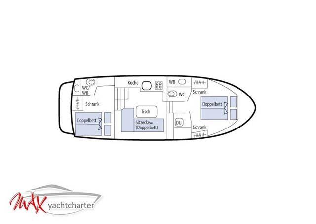 Photo #5 - Linssen29.9 AC (Großer Max) in Rheinsberg - 2108