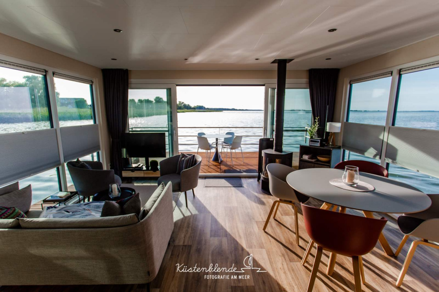 Photo #22 - FLOATING44-3 (Hausboot KranichNest) in Ribnitz - 2438