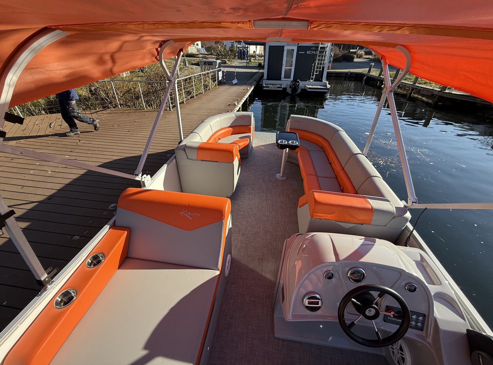 Photo #3 - Marina EldenburgFloßboot (18 Reecksee 2) in Waren - 63150