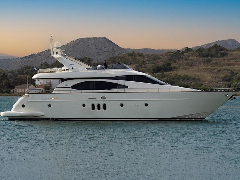 Photo #1 - Azimut 74 (Estia Zeus) in Kalamaki Marina - 3116