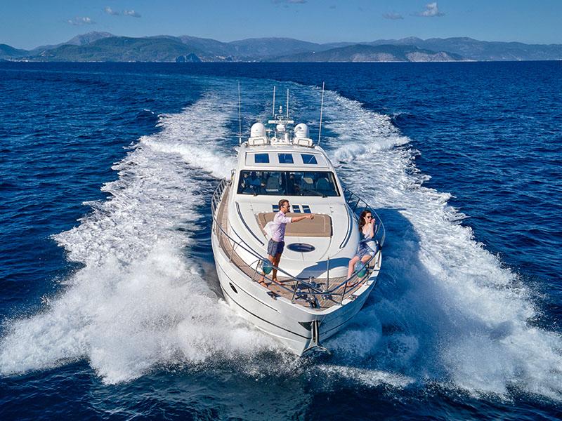 Photo #1 - Princess V70 (Estia One) in Kalamaki Marina - 3117
