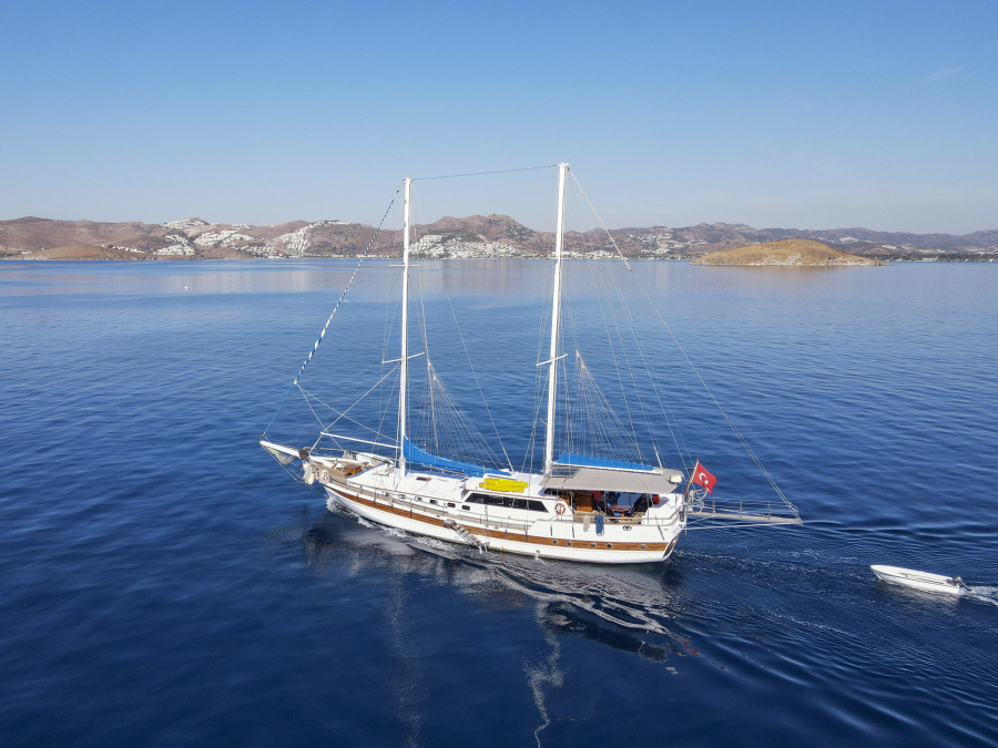 Photo #1 - MOTOR SAILOR (HALIL AGA 1) in marina - 3334