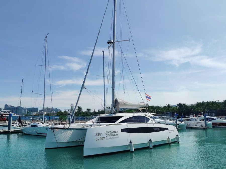 Photo #1 - Comar Comet CAT 37 (Andaman Discovery) en Yacht Haven - 61808