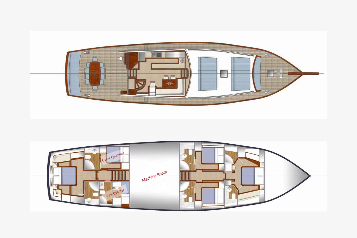 Motor Sailor (Grand Sailor)  - 23