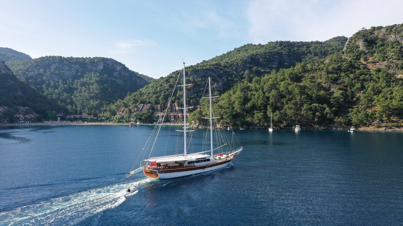 Photo #8 - Motor Sailer (Holiday 10) in Fethiye - 3052