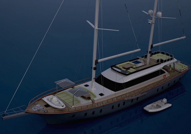 Photo #4 - Motor Sailer (Queen of Makri) en Bodrum - 3057