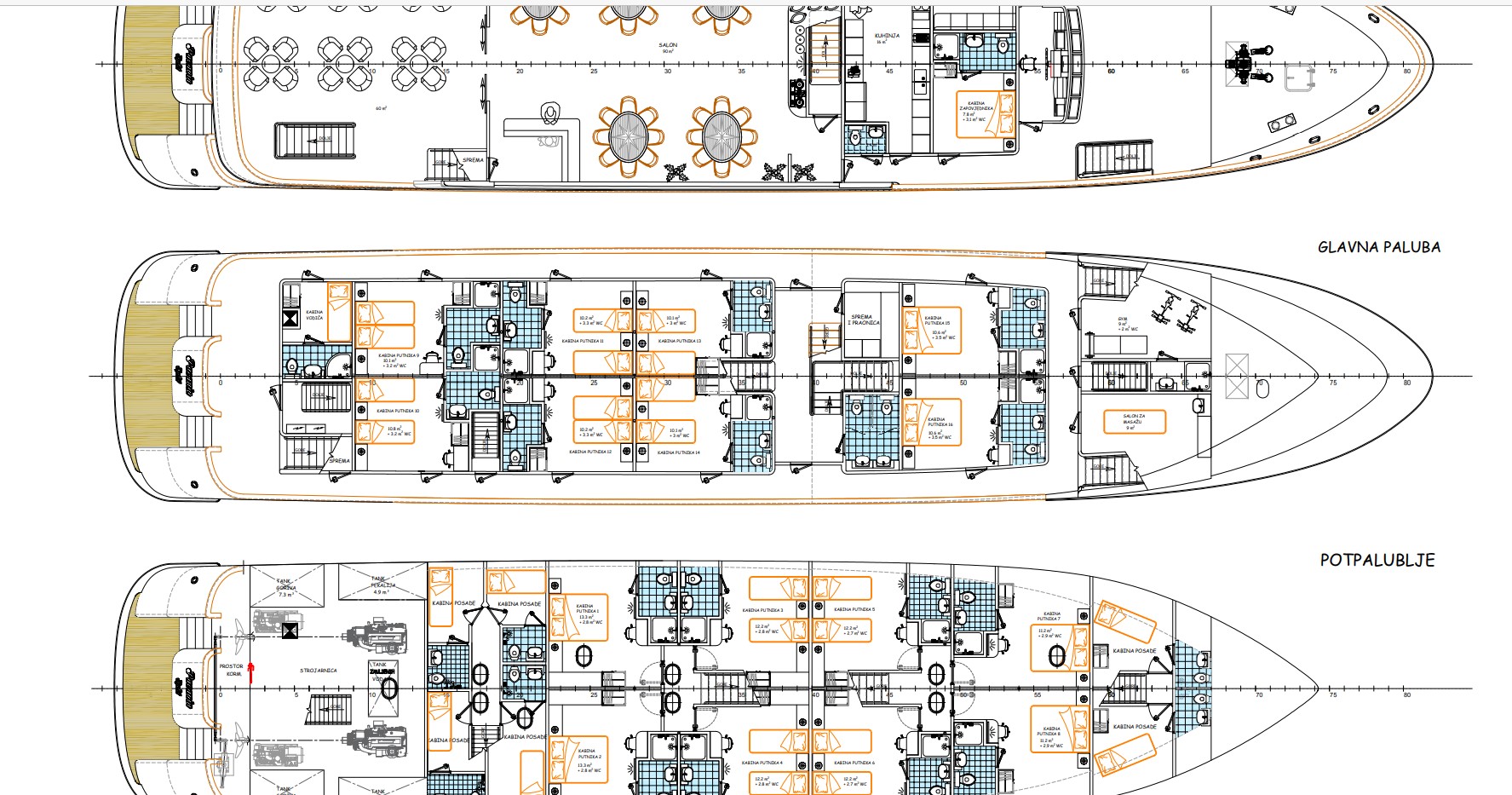 Photo #5 - Custom (Luxury Charter Yacht San Aantonio) en Split - 3064