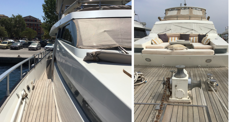 Photo #2 - CANTIERI DI PISA AKHIR 22.5 (CANTIERI DI PISA AKHIR 22.5) en Corfú - 3143