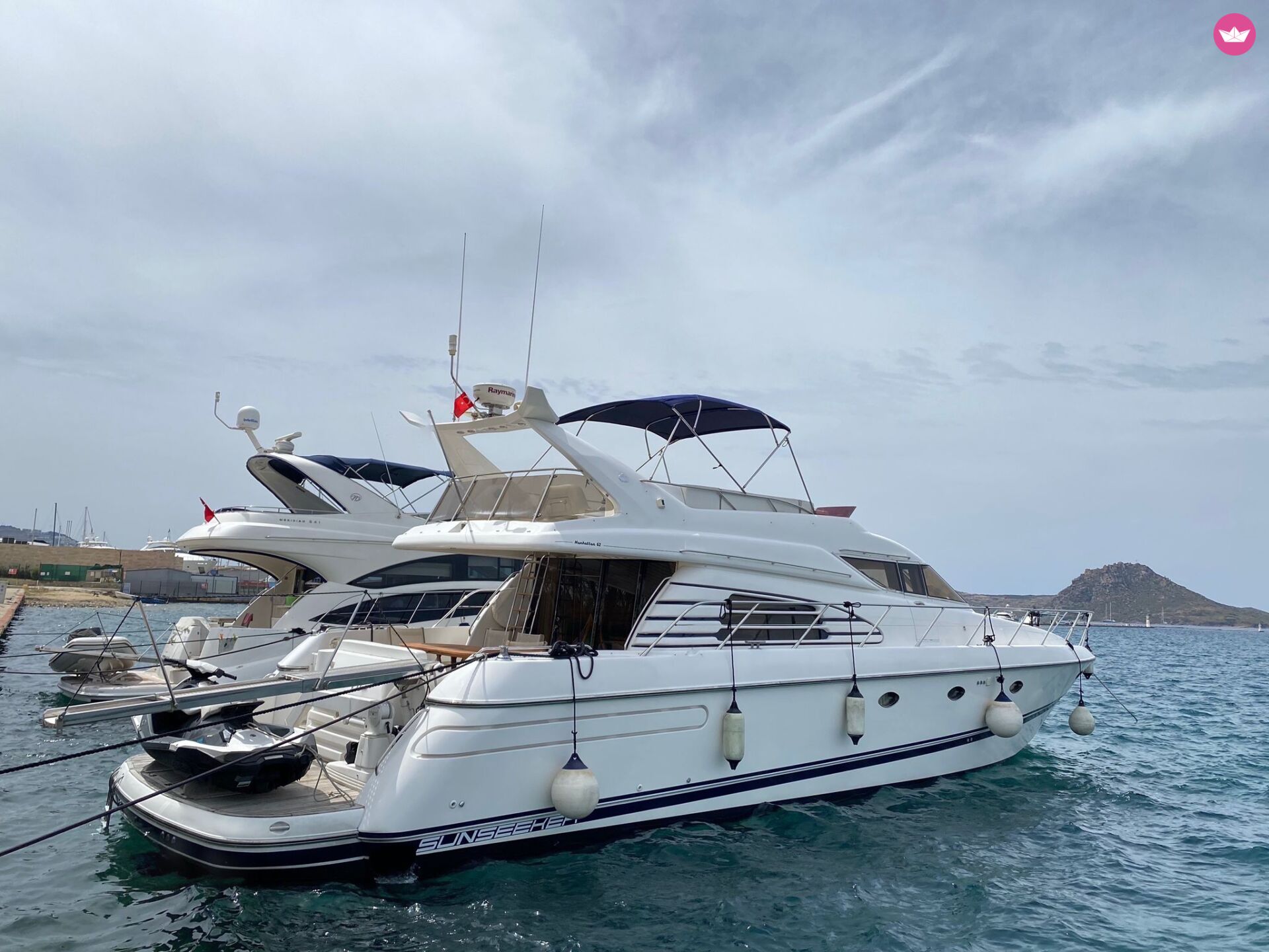 Photo #11 - Motorboat Sunseeker Manhattan 62 (Motorboat Manhattan) in Bodrum - 3197