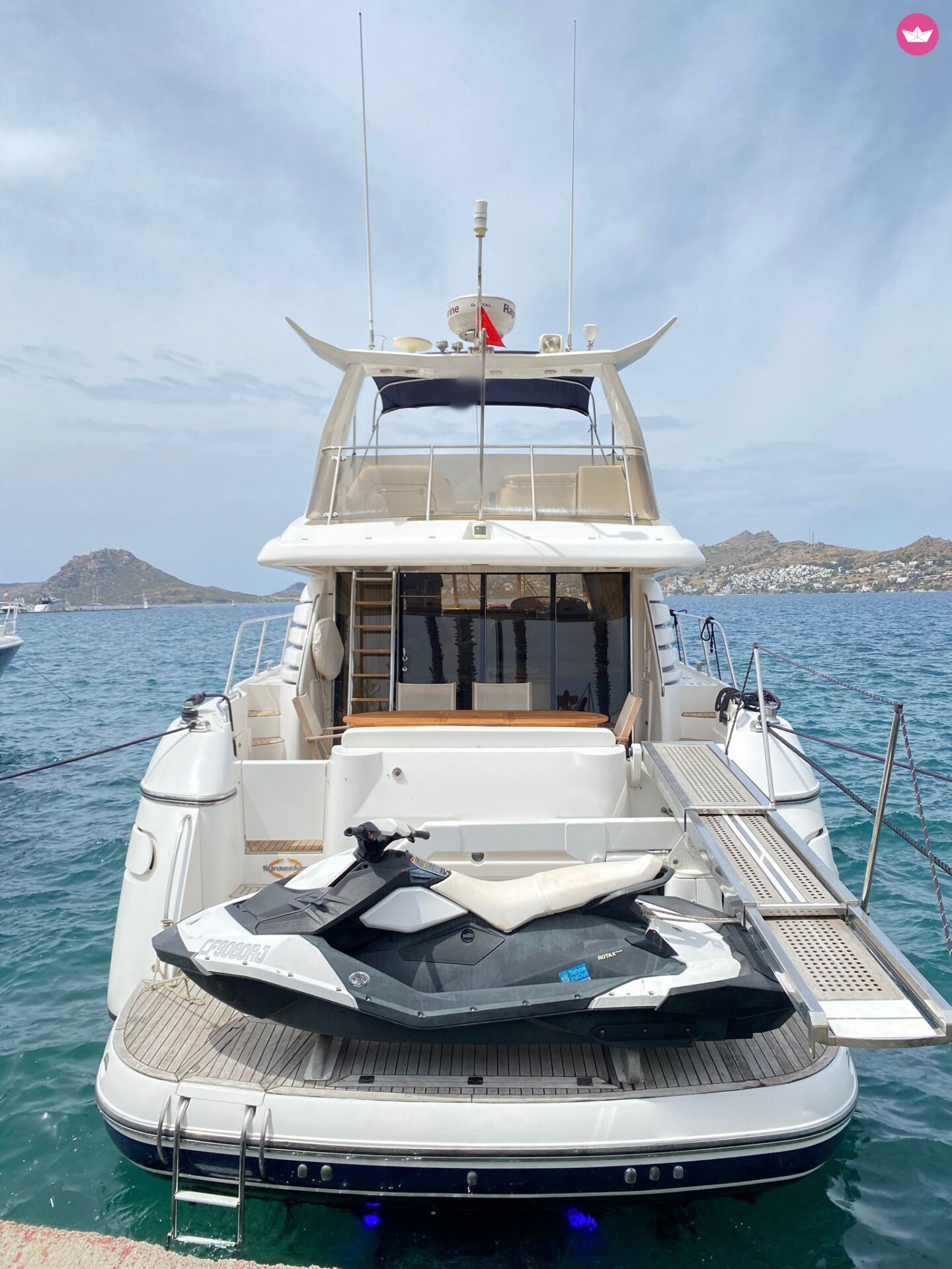 Photo #14 - Motorboat Sunseeker Manhattan 62 (Motorboat Manhattan) in Bodrum - 3197