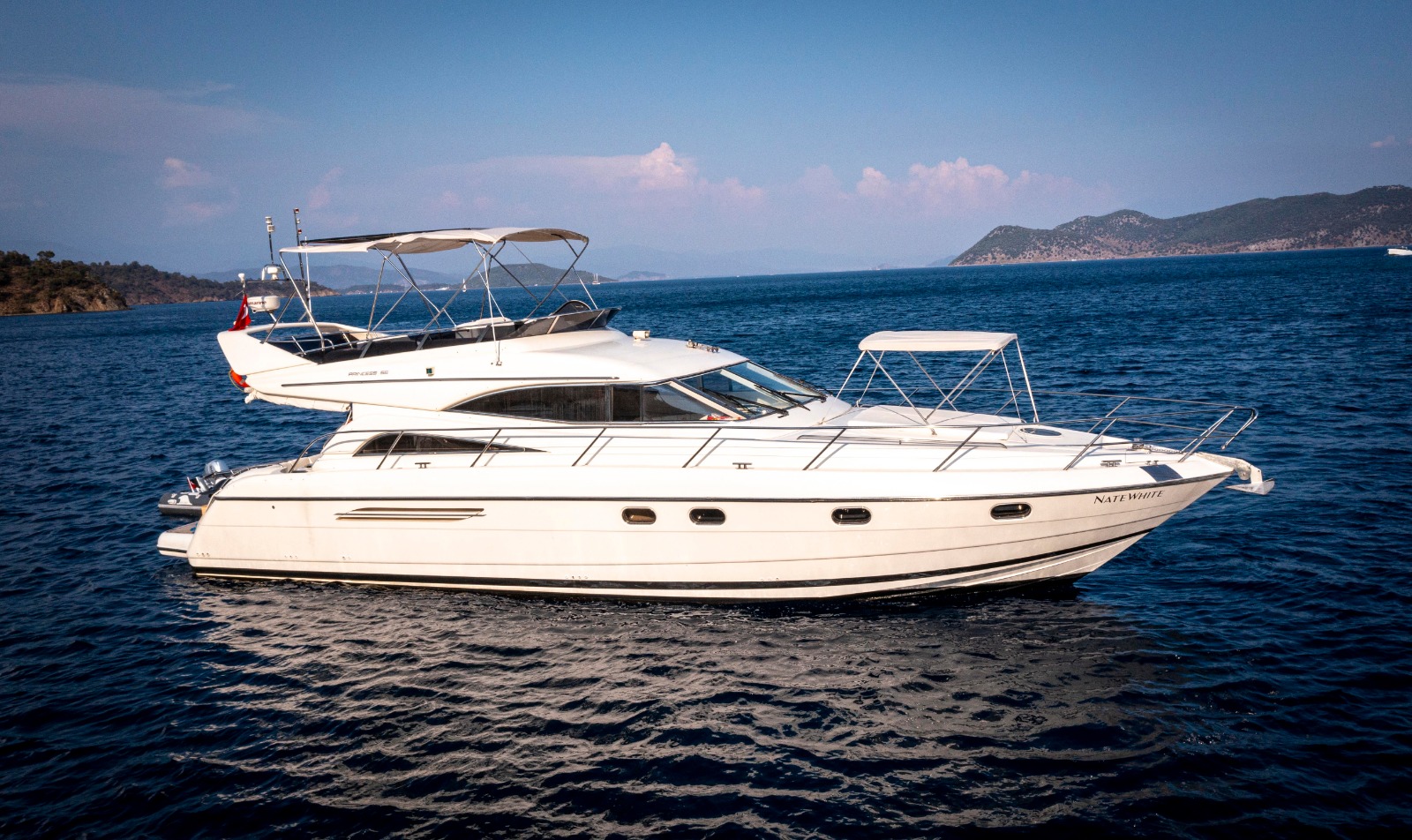 Photo #9 - Princess 56 Flybridge (NateWhite) en Gocek - 3227