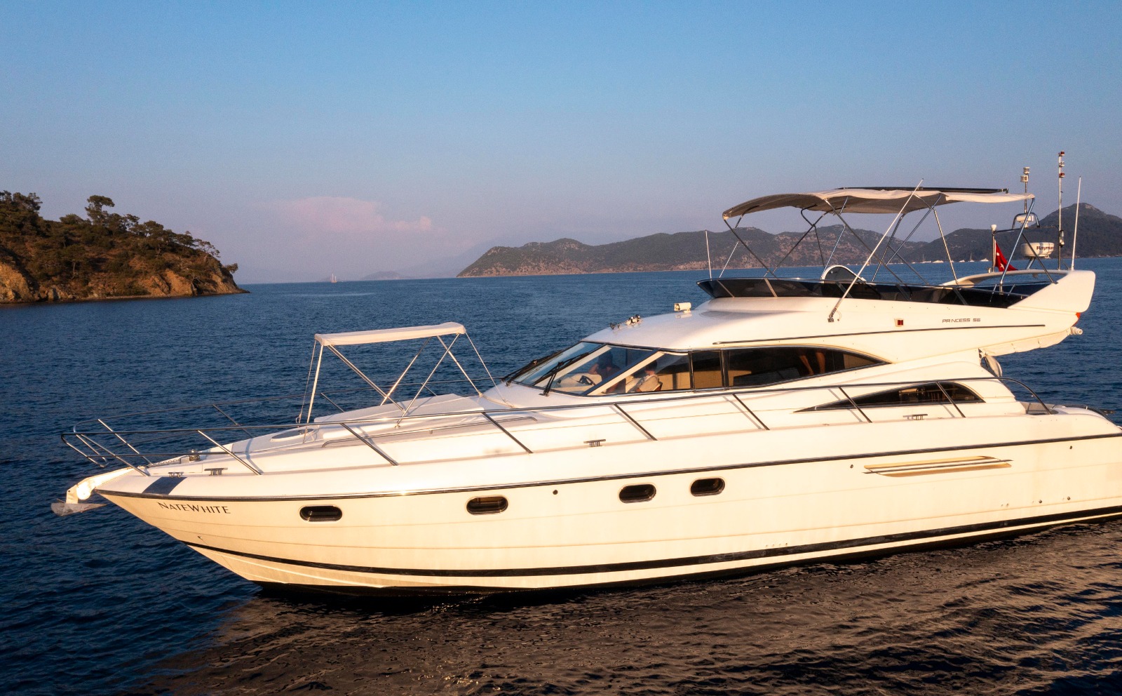 Photo #17 - Princess 56 Flybridge (NateWhite) en Gocek - 3227