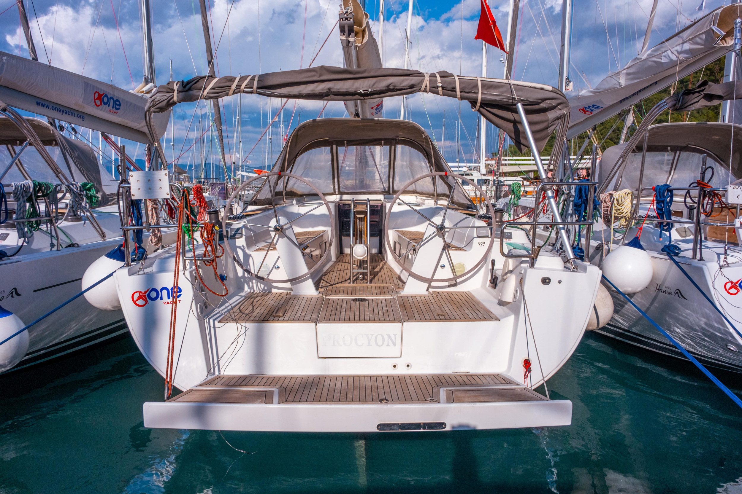Photo #10 - Hanse 445 (Procyon) en Fethiye - 3303