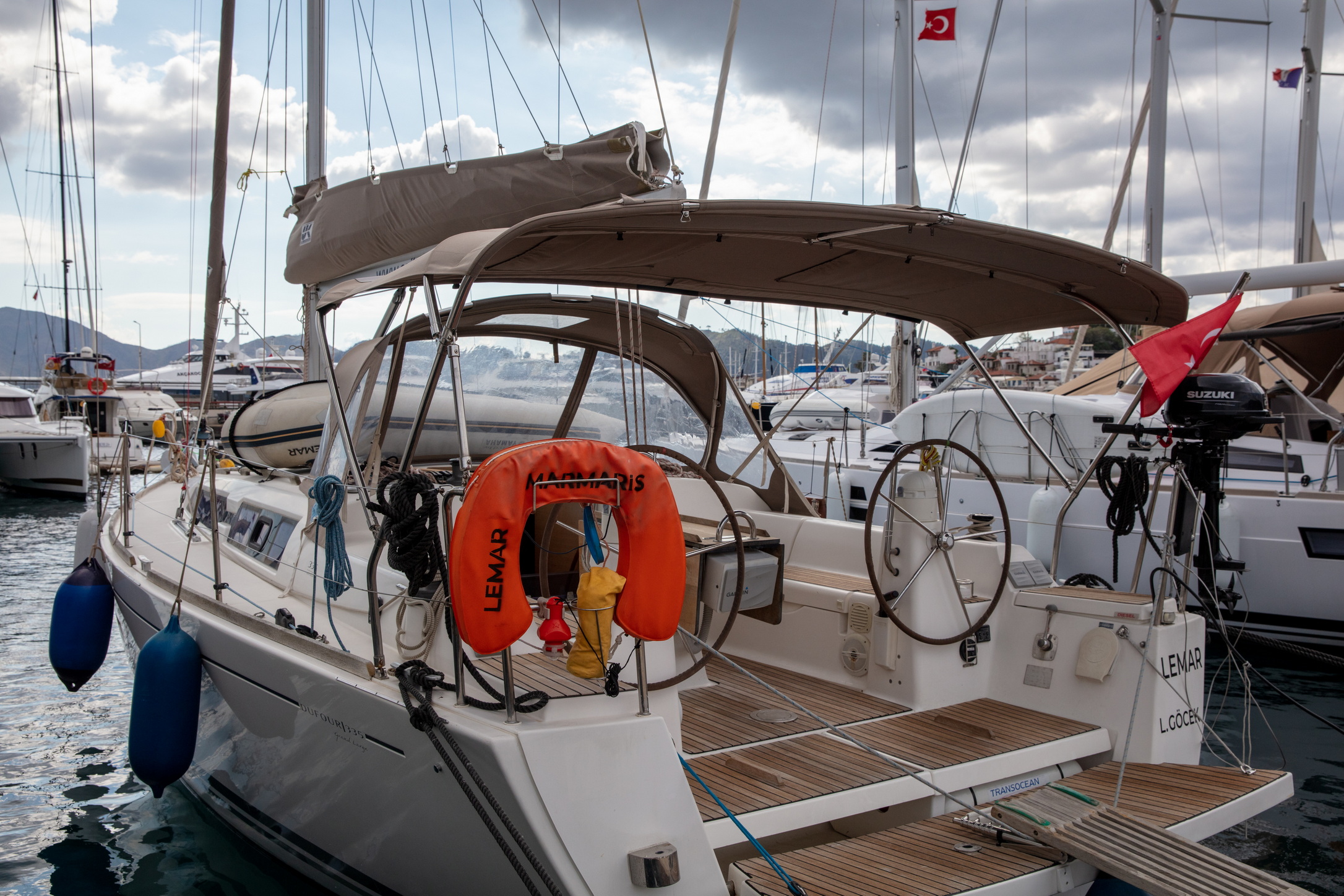 Photo #15 - Dufour 355 GL (Lemar) in Marmaris - 3357