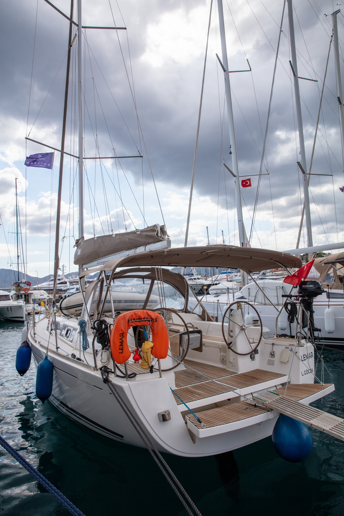 Photo #16 - Dufour 355 GL (Lemar) in Marmaris - 3357