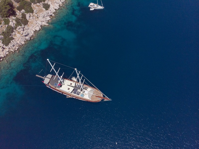 Photo #6 - Motorsailer (Kaptan Mehmet Bugra) en Marmaris - 3375