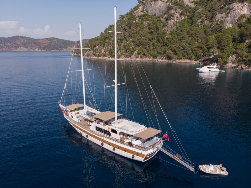 Photo #6 - Motorsailer (Queen Of RTT) in Fethiye - 3379
