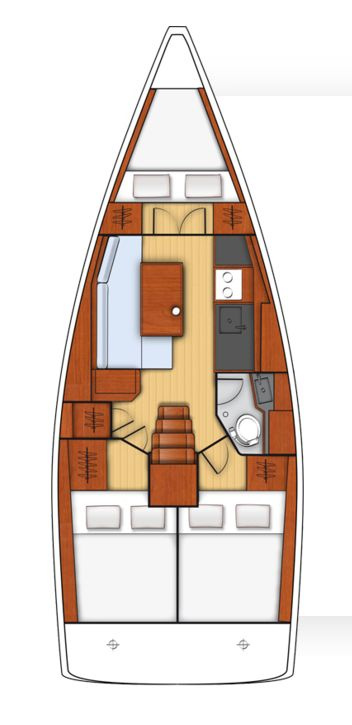 Photo #8 - BENETEAU OCEANIS 35.1 (Zanzibar) in Ajaccio - 3500