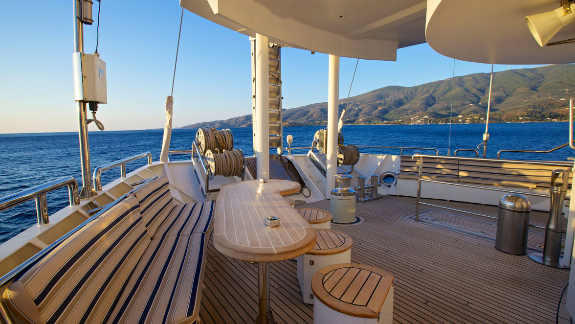 Photo #4 - Schooner - sailing cruise ship (Running on Waves) in Corfu - 61805