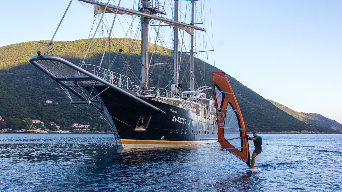 Photo #15 - Schooner - sailing cruise ship (Running on Waves) in Corfu - 61805