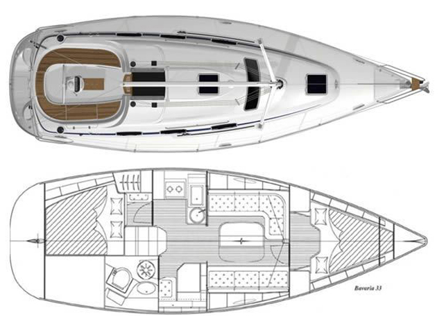 Photo #2 - Bavaria 33 Cruiser (CATHERINE) in Trogir - 11545