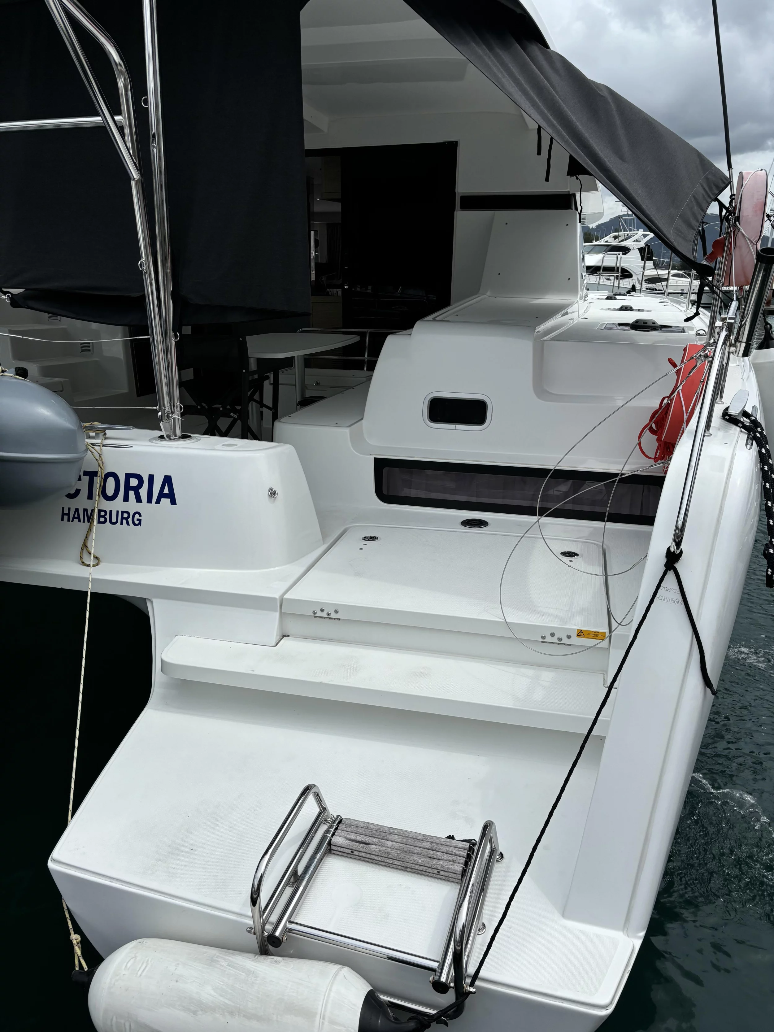 Lagoon 42 (Victoria) Nameplate - 6