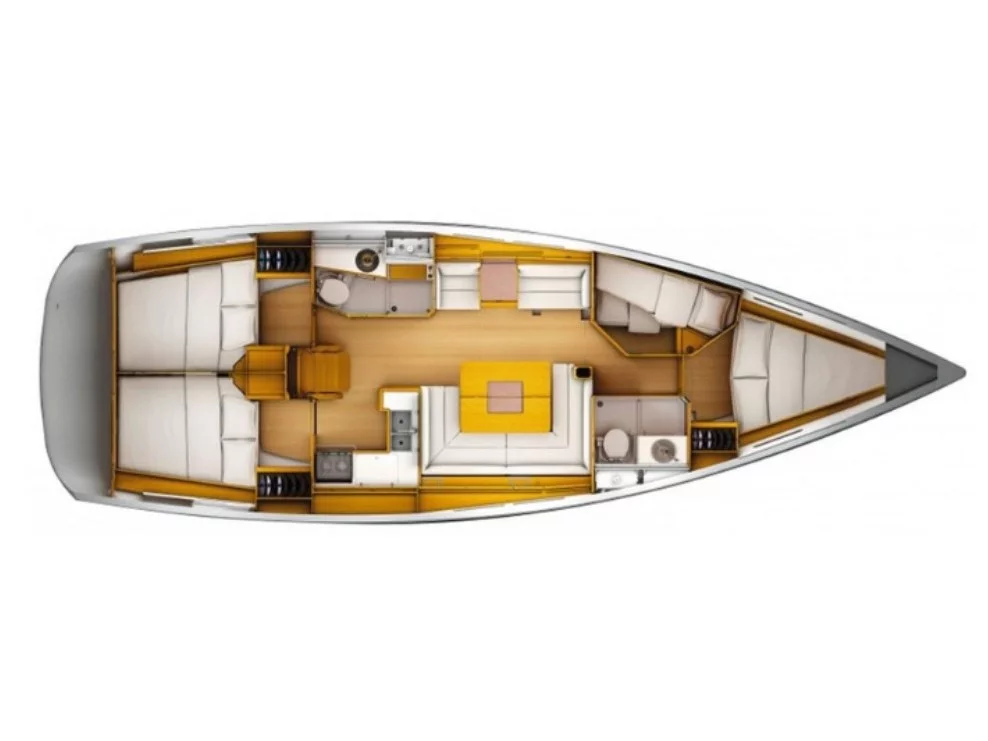 Sun Odyssey 439 (4 cab.) (MG-SO439-13-AS) Plan image - 7