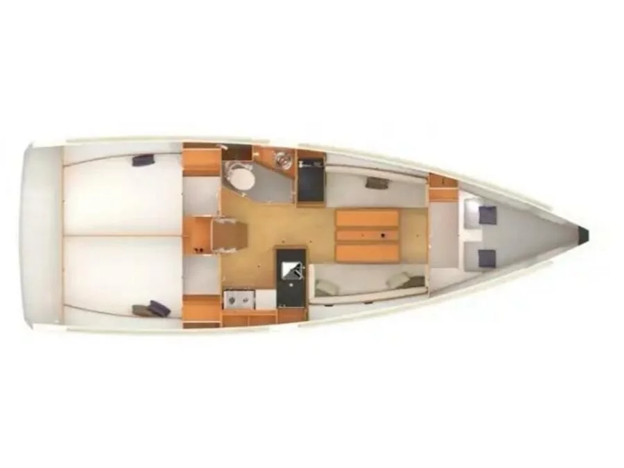 SUN ODYSSEY 349 QR (COYOTE)  - 343