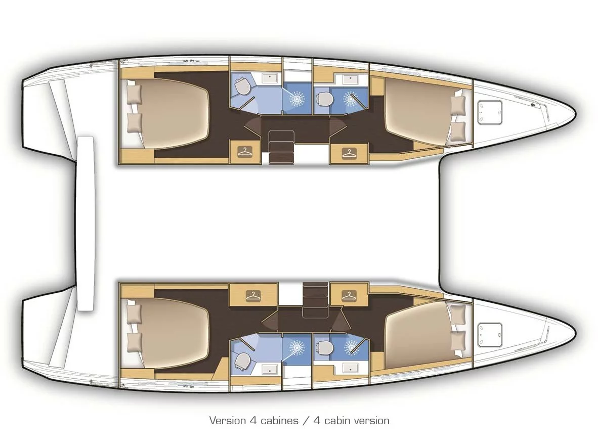 Lagoon 42 & GEN & WM (Breeze) Plan image - 1