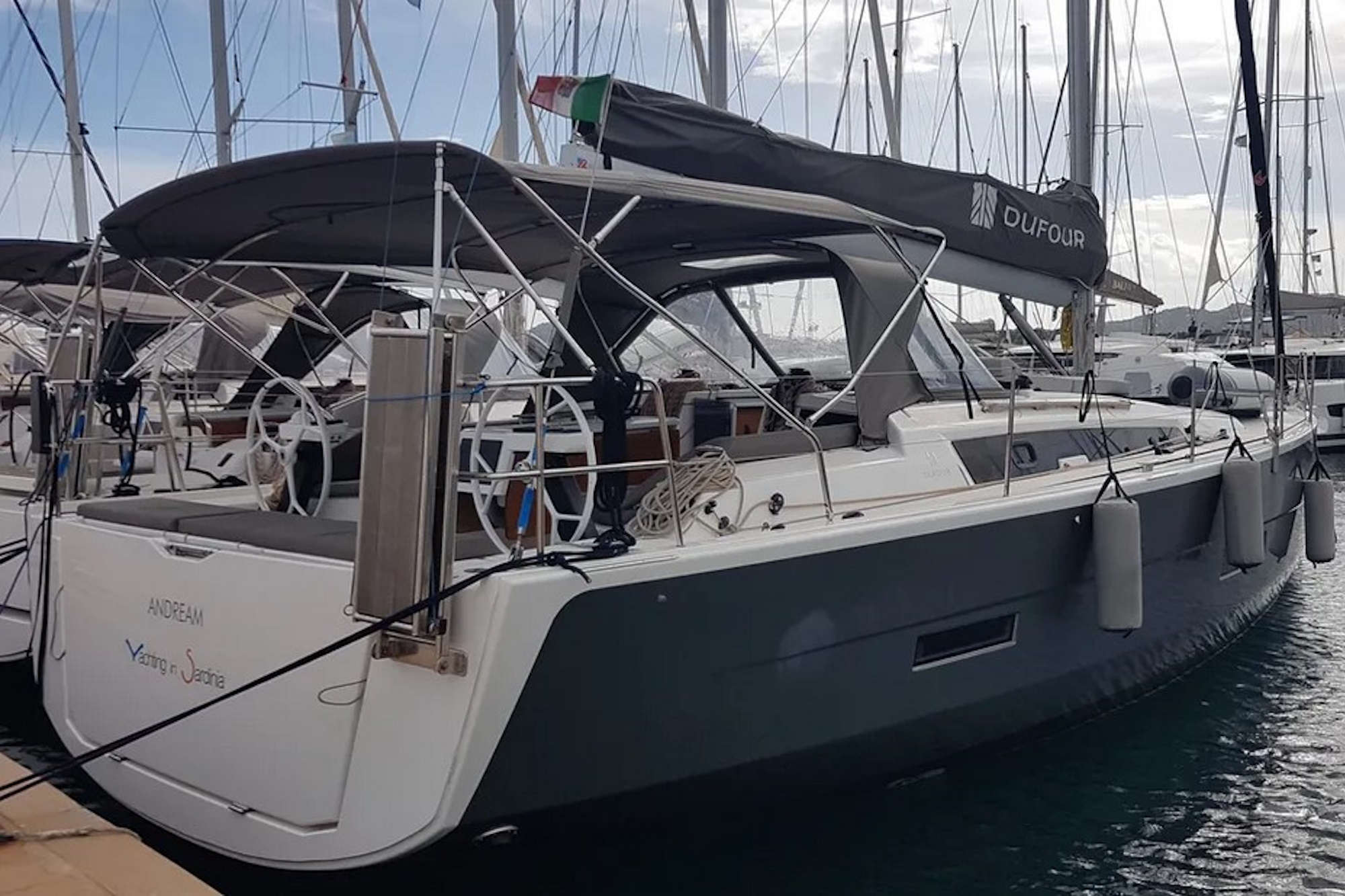 Photo #6 - Dufour 430 Grand Large (Andream) en Portisco - 23842