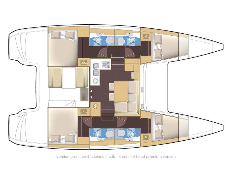 Lagoon 39 (NEMO) Plan image - 16