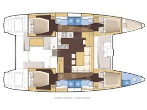 Lagoon 450 (MADAGASCAR) Plan image - 20