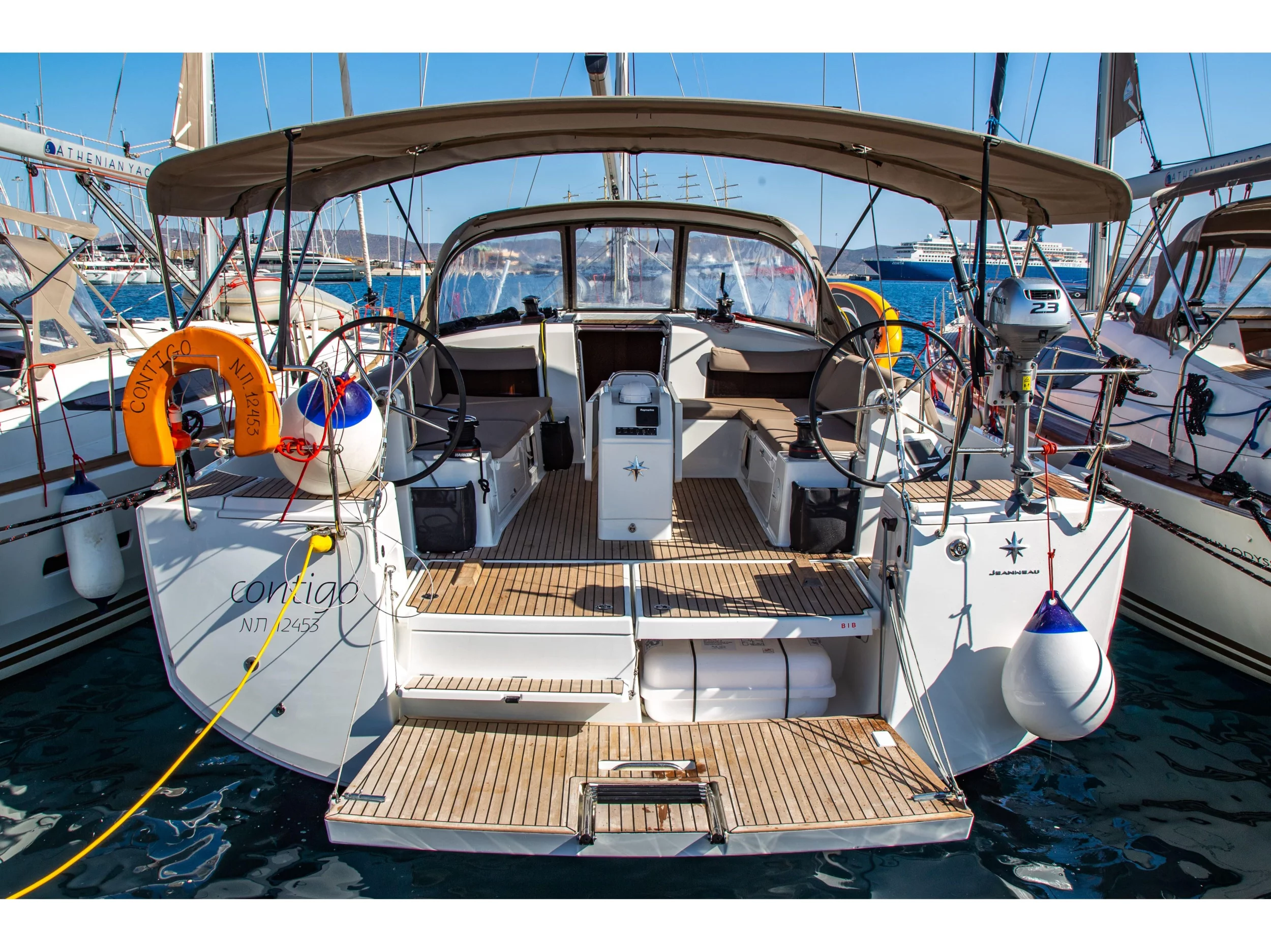 Sun Odyssey 490 4 cabins (CONTIGO) Main image - 0