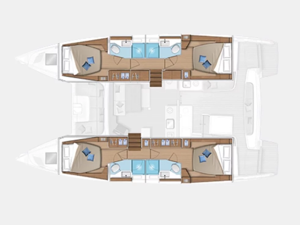 Lagoon 46 (Carruba - Premium line) Plan image - 9