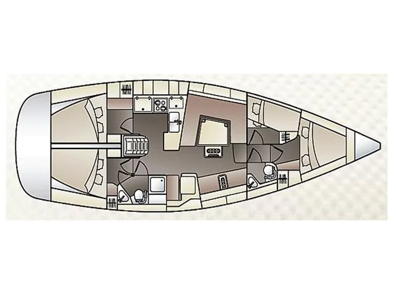 Elan 444 Impression (Marta X) Plan image - 4
