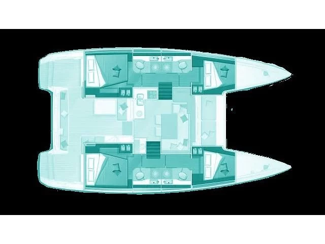 Lagoon 40 (Nami Maru) Plan image - 10