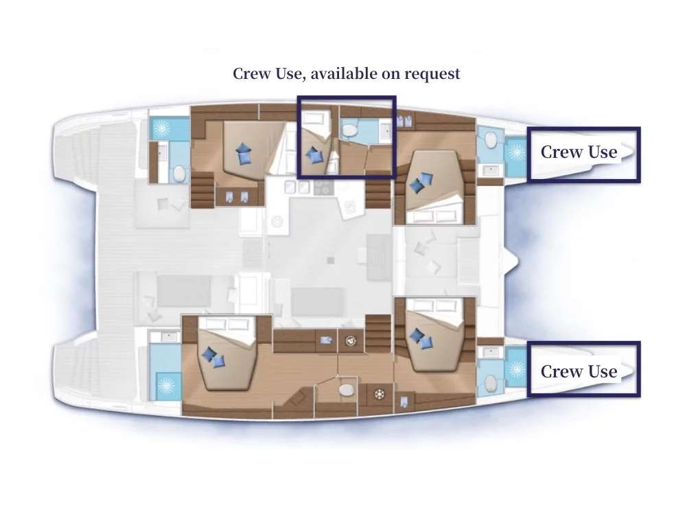 Lagoon 52F (SAILUXE - Fico) Plan image - 17