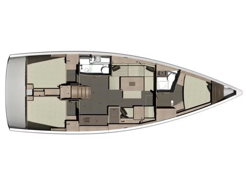 Dufour 412 GL (JOLIE) Plan image - 11