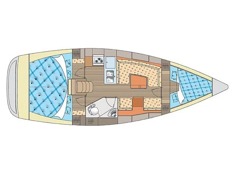 Elan 344 Impression (Sailway Cinco) Plan image - 6