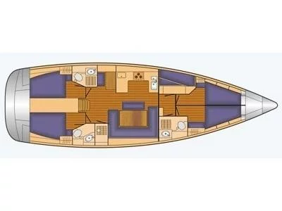 Bavaria 50 Cruiser (Arctic Wisdom) Plan image - 7