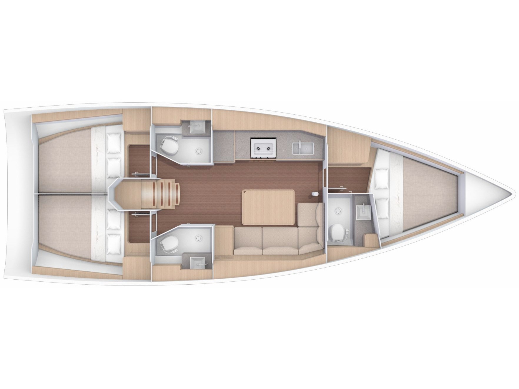 Photo #5 - Dufour 390 Grand Large (ARTEMIS) in Rodi - 4254
