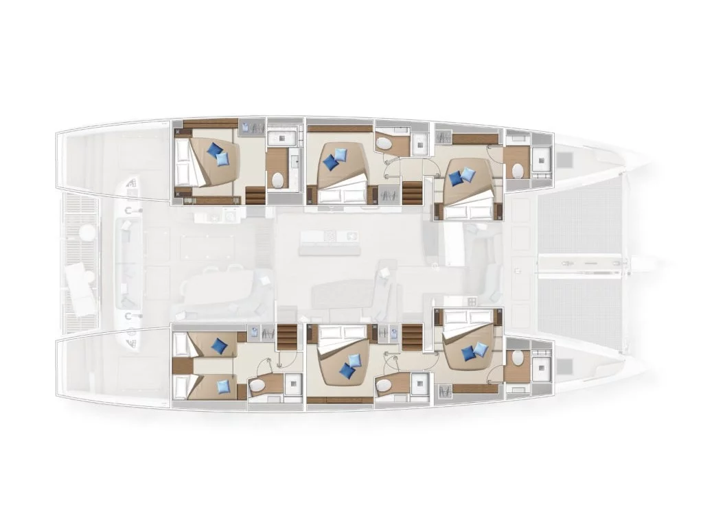 Lagoon Sixty 5 (WHITE CAPS) Plan image - 11