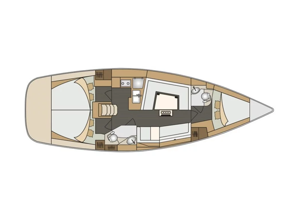 Elan 40.1 (BLU) Plan image - 2