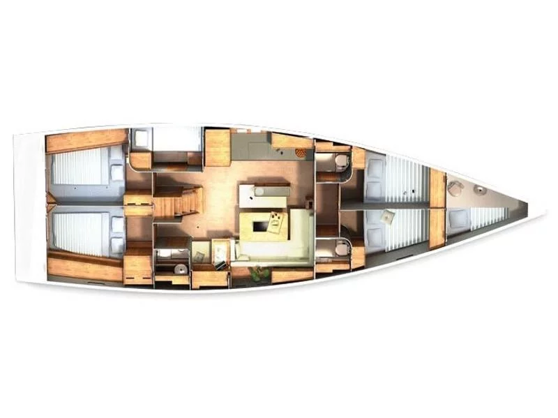 Hanse 505 (FURIA) Plan image - 3