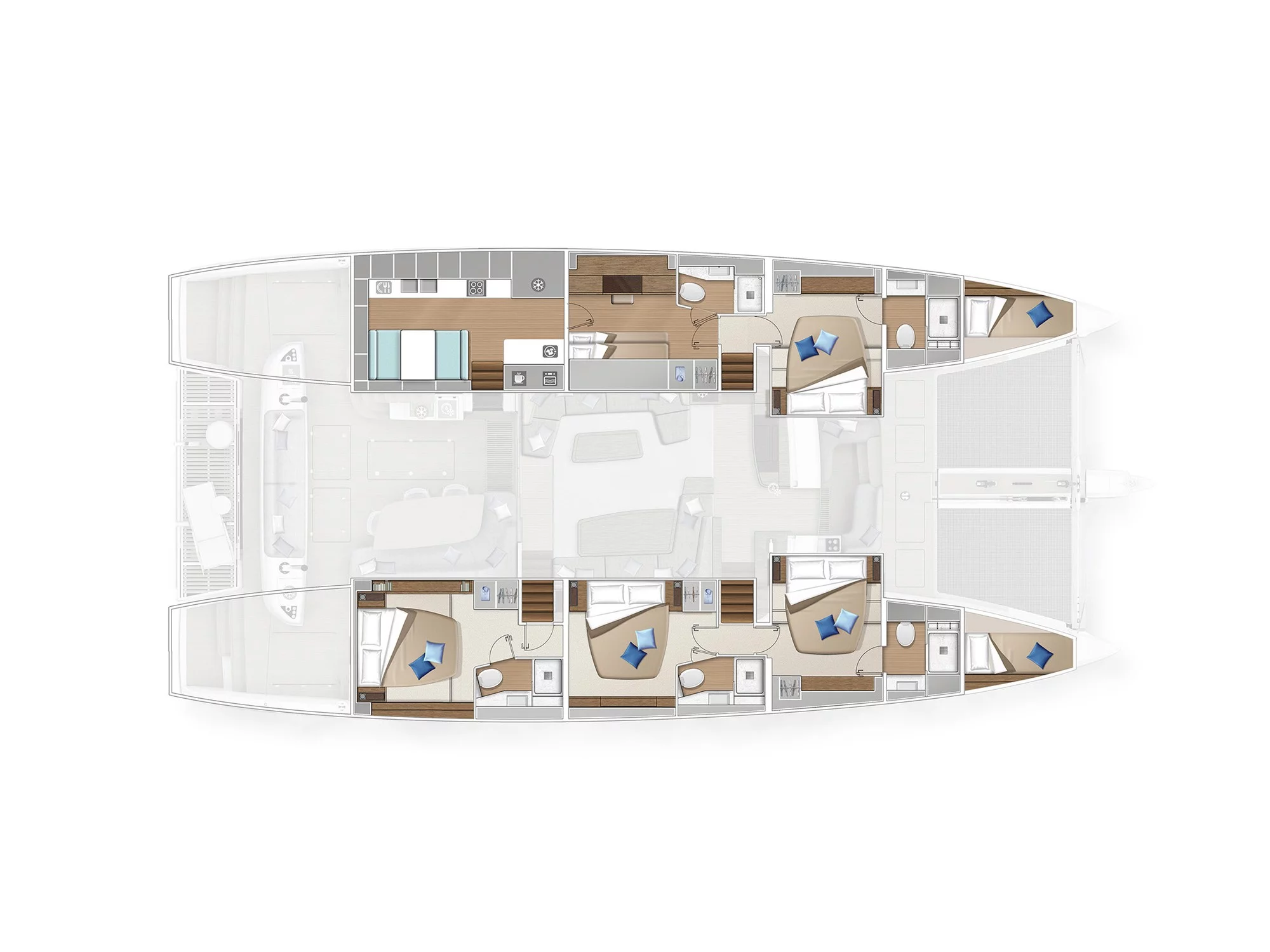 Lagoon Sixty 5 (Daiquiri) Plan image - 5