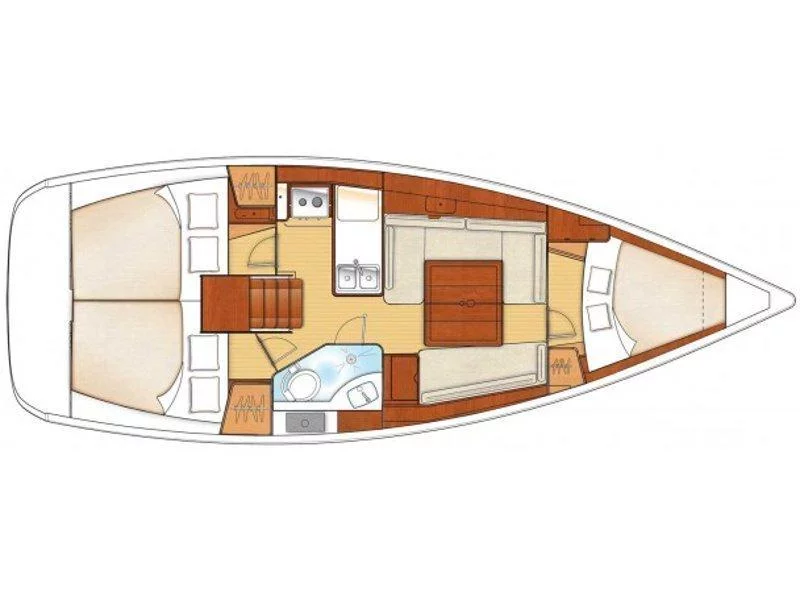 OCEANIS 34QR 2024 2CAB (LUNA)  - 344